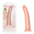 REAL ROCK REALISTIC SLIM DILDO 18CM PE